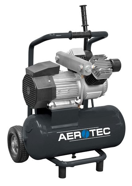 AEROTEC Montagekompressor POWERPACK PRO -230 Volt Kolbenkompressor ölgeschmiert 10 bar fahrbar, 25103901