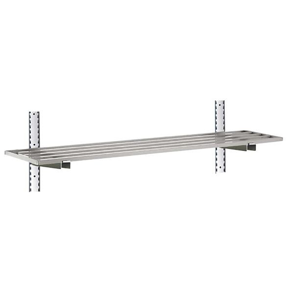 Gastro M Komplettes Regal 1 Ebene 120x40cm - Vollständiges Montageset (Ohne Schrauben), HZ771