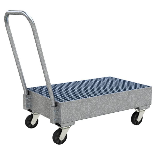 STEIN HGS Auffangwanne Typ R, aus Stahl, verzinkt, Gesamtbreite 620 mm, 70 L, 81307.0002