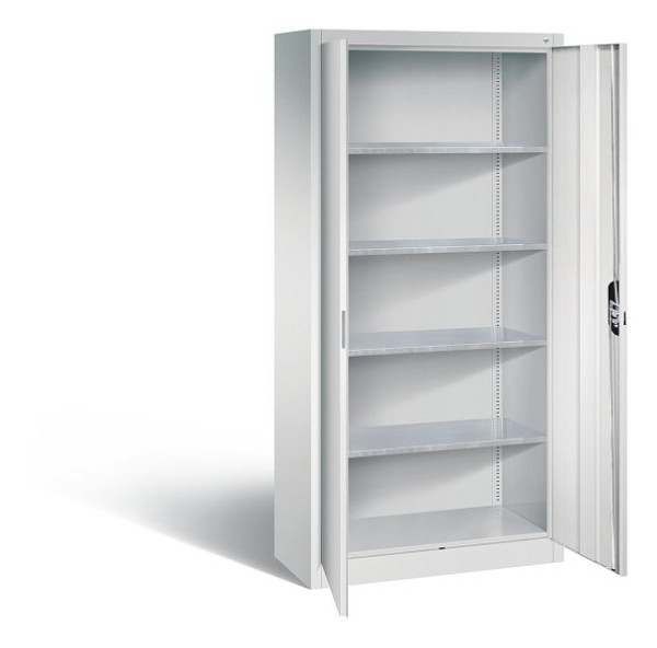 C+P Werkzeugschrank Acurado, H1950xB930xT400mm, Farbe: Lichtgrau, Muldengriff, 8920-00 S10889
