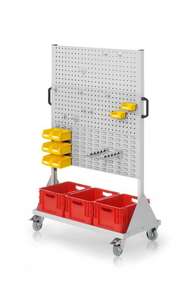 Kappes RasterMobil Größe 4 RAL 7035, H1580 x B1000 x T500 mm, 7122.01.2213