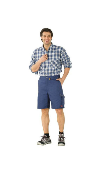 Planam Canvas 320 Shorts, marine/marine, Größe L, 2178052