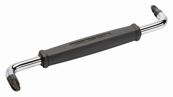 Bahco Winkelschraubendreher, doppelt abgewinkelt, PH-1 + 2, 100 mm, 2047PR-1-2