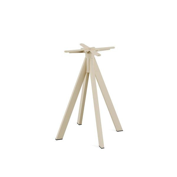 Feros Infinity Tischgestell niedrig Sand, 60x60x72 cm, 12003