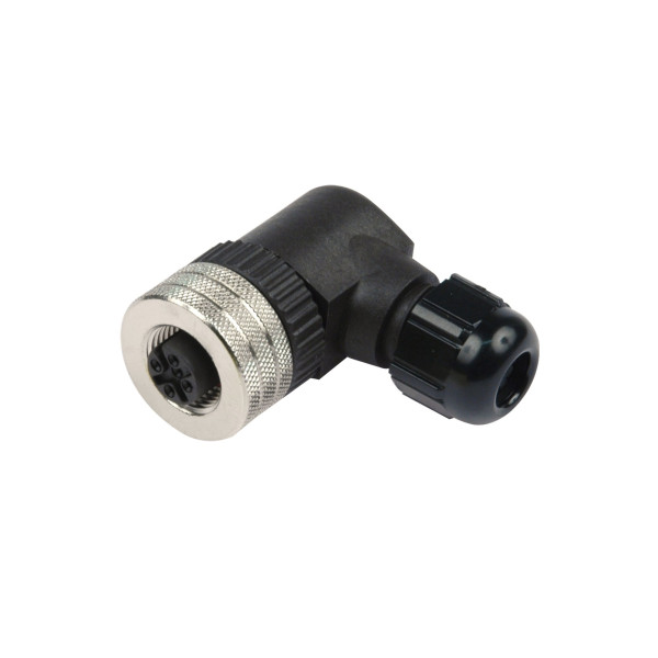 Metal Work 90°-Winkelsteckdose M12 x 1 mm, 5-polig, 148239