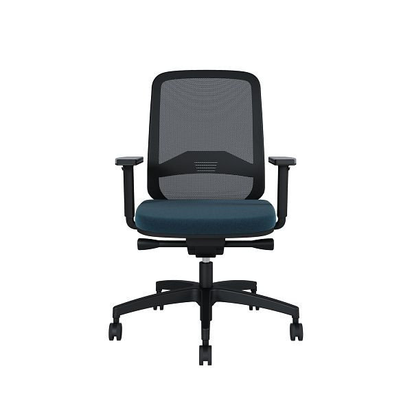 Bisley Bürodrehstuhl Bali, Rückenlehne aus Netzbezug, Mit Armlehnen Kunststofffußkreuz, TN9612 amazon, BALIKLRT0015TN9612