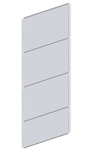 Meta CLIP Rückwand 2500x1000 RAL 7035 allseitig, 20073635