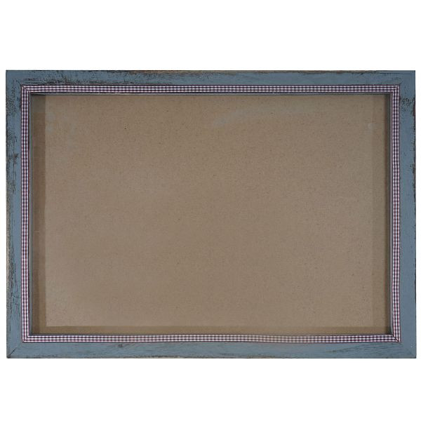 Mendler Bilderrahmen T248, Fotorahmen Holzrahmen Wand-Rahmen, 36x51cm Shabby-Look Landhaus, grau, 36371