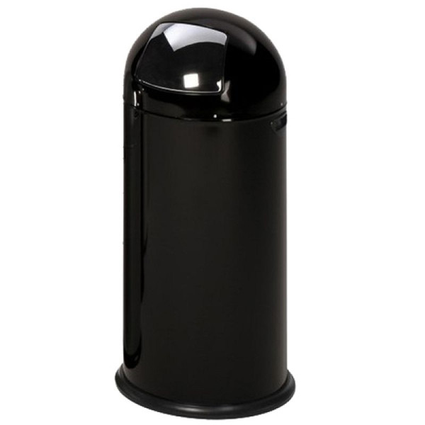 Stein HGS Abfallbehälter -Cubo Tadeo-, ohne Fußpedal/silber, Volumen: 52 Liter, 16439