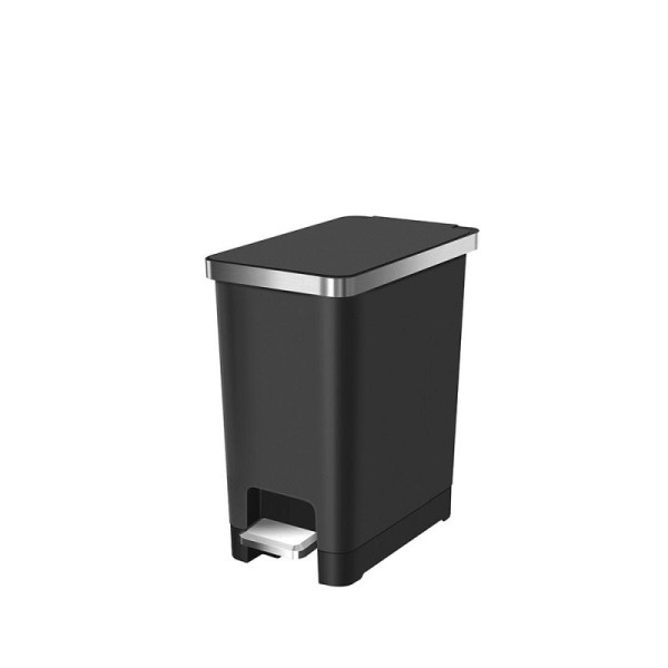 STEIN HGS Hana Slim Treteimer, schwarz, 10 Liter, 84007.0002