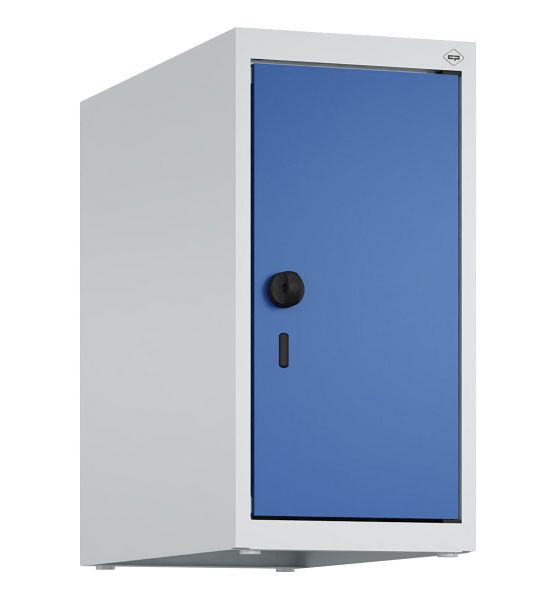 C+P Schrankaufsatz Classic PLUS, Aufsatzschrank, 7035/5010, Drehriegel, 500x250x500mm, 1 Abteil, 080090-19 S10003