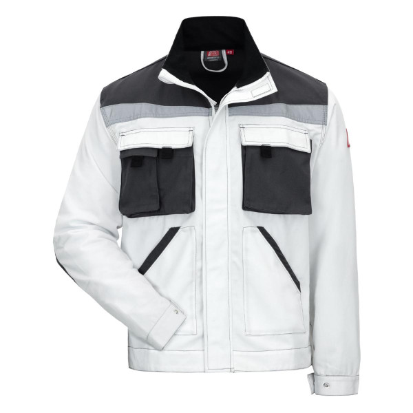 NITRAS MOTION TEX PLUS, Arbeitsjacke, Größe: 50, Farbe: weiß, VE: 10 Stück, 7653-50