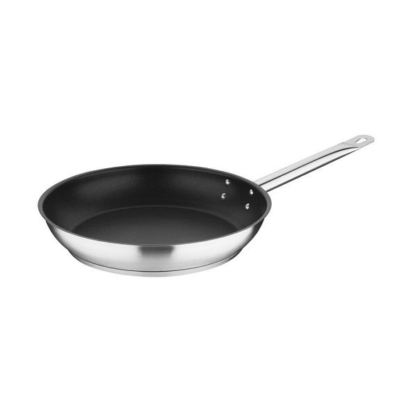 Vogue Antihaft-Teflon-Edelstahl Platinum Plus Bratpfanne 280 mm, FC097