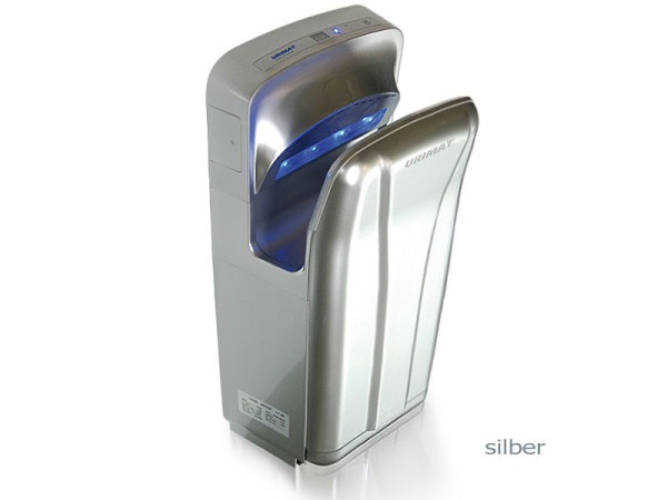 URIMAT Händetrockner Favorit, silber - mit Standard-Luftfilter, 37.610