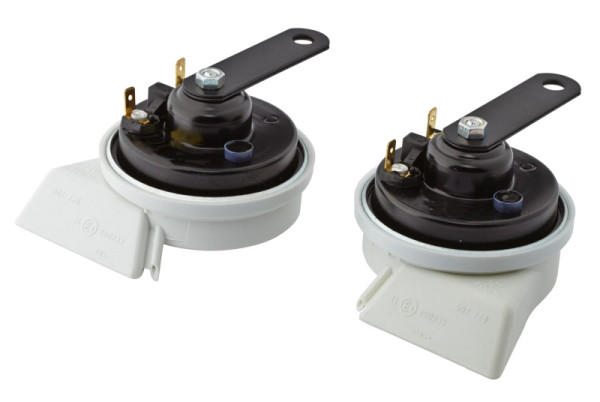 HELLA Fanfare - TE16 - 12V - Frequenzbereich: 400/500Hz - Set, 3FH 007 728-861