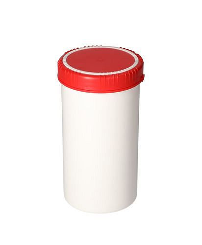 DENIOS Kunststoffdosen aus HDPE mit Deckel, 1300 ml, VE: 5 Stück, 279046