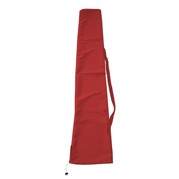 Mendler Schutzhülle für Sonnenschirm bis 3x4m, Abdeckhülle Cover mit Kordelzug, bordeaux, 65607