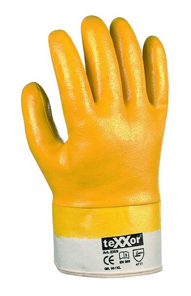 teXXor Nitril-Handschuhe "STULPE", Größe: 11, VE: 12 Paar, 2359-11