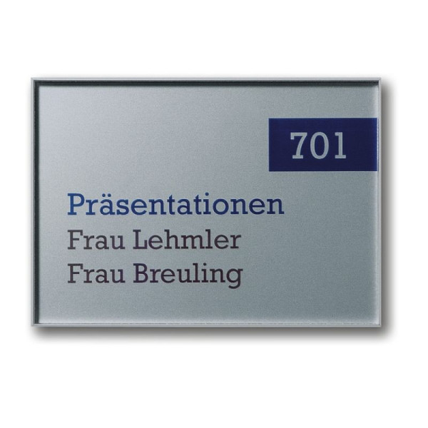 Stein HGS Türschild -Unitex L-, Türschild/213x300mm, DIN A4, 21158