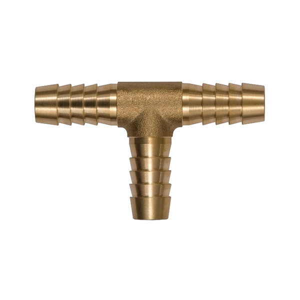 Riegler T-Schlauchverbindungsstutzen, für Schlauch LW 5 mm, Messing, 134502