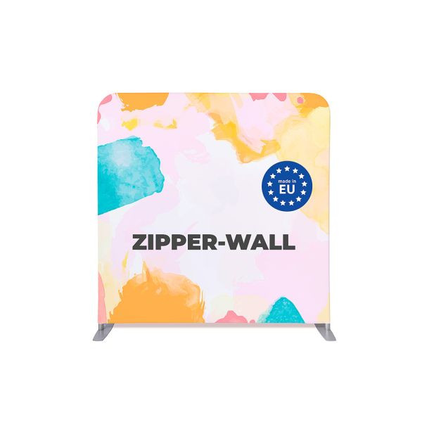 Showdown Displays Zipper Wand Straight Basic 150 x 150 cm, ZWSE150-150