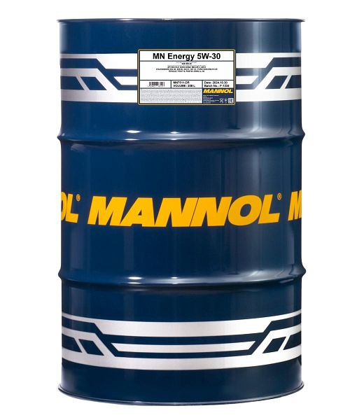 MANNOL Premium-Motorenöl 7511 Energy 5W-30, VE: 208 l, MN7511-DR