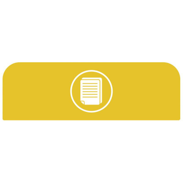 STEIN HGS Configure Recycling-Station Hinweistafel Papier, gelb, 87 Liter, BE, 84088.0006