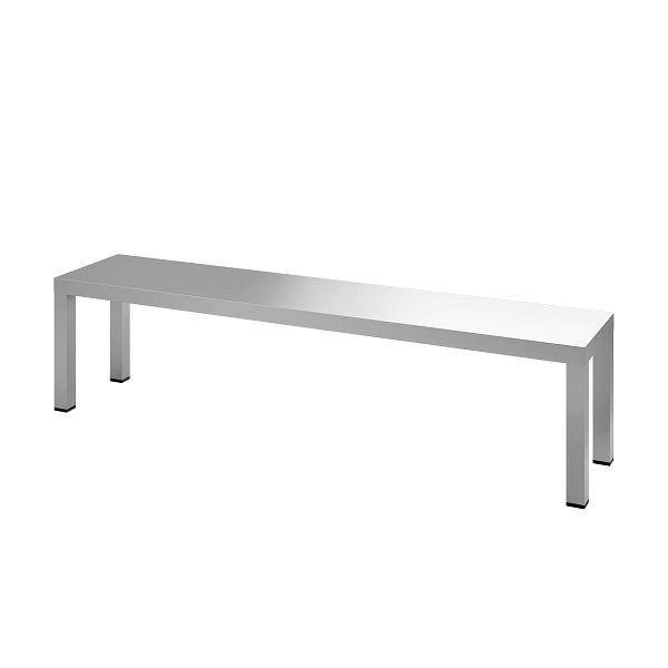 Vaiotec TOPLINE Aufsatzbord 300 / 1 Etage, 40 mm starke Arbeitsplatte, 140x30x35 cm, 10428