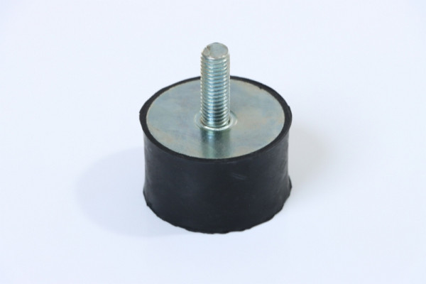 ELMAG Gummipuffer Ø 50 x H: 30 mm, AG M10 x IG M10, 11985