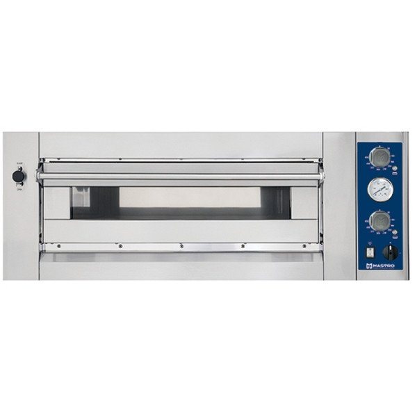 Mastro PRO Elektro-Pizzaofen für 6 Pizzen ø 35 cm, mechanische Bedienung, 1100 x 1360 x 400 mm, CAB0122
