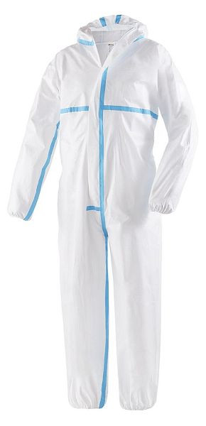 teXXor MPF-Einweg-Overall, in der Größe: L, Farbe: weiß, 4557-L