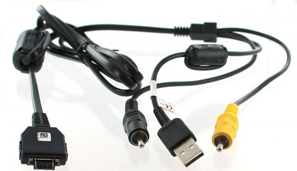 AGI USB-/AV-Verbindungskabel kompatibel mit SONY DSC-T2, 21457