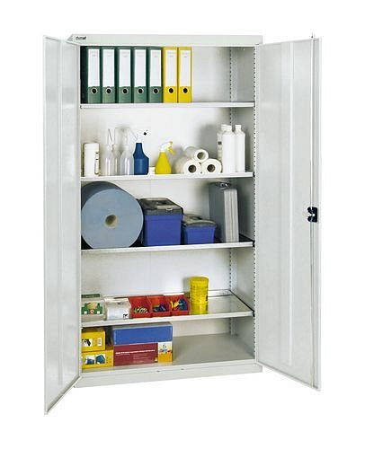 stumpf Werkzeug- und Materialschrank Professional 2000, mit 4 Fachböden, grau, B 1000 mm, 251810