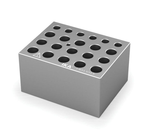 IKA Einzelblock, Gefäß Komb., 0,5/1,5/2 ml, DB 3.3, 0004468500
