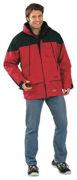 Planam Outdoor Twister Jacke, rot/schwarz, Größe S, 3132044