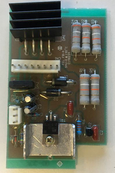 ELMAG AVR-Reglerplatine komplett, zu ES 5500/6000 Modellen mit AVR, 9503674