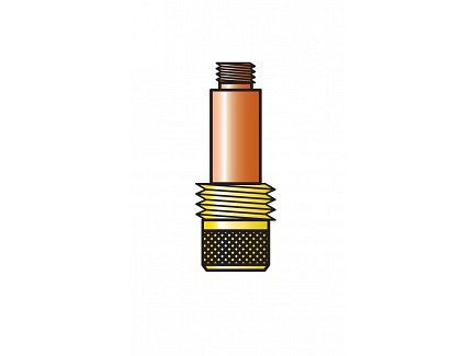 ELMAG Spannhülsengehäuse Gaslinse Ø 2,0 mm für SR 17-18-26 (TE0006-20), 59412