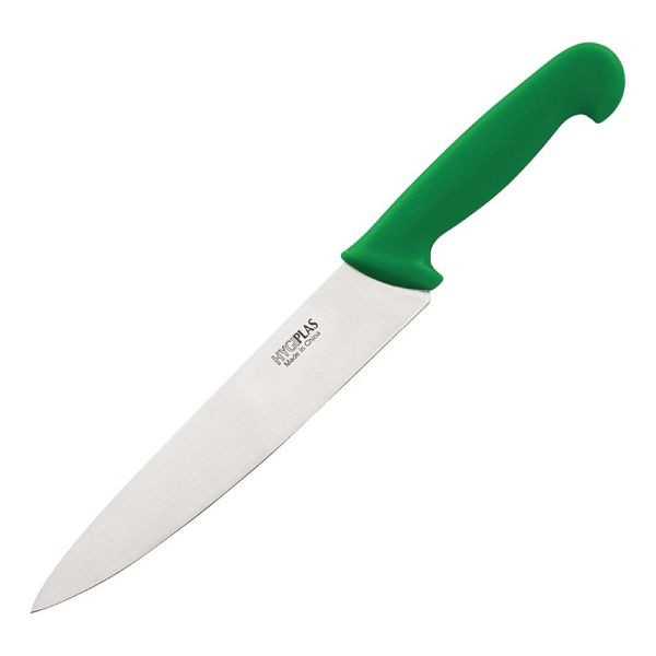 Hygiplas Kochmesser 21cm grün, Edelstahlklinge, Nylon-Griff, C861