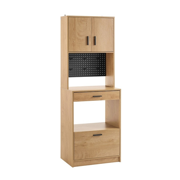 SoBuy Sideboard mit 2 Schubladen Holzfarbe 60x40x170.3cm, Modern, FSB98-N