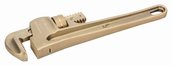 Bahco Rohrzange, funkenfrei, Aluminiumbronze, 450 mm, NS200-450