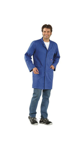 Planam MG 290 Berufsmantel, kornblumenblau, Größe 46, 0640046