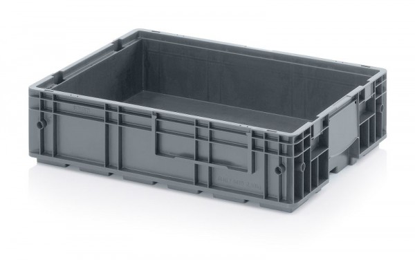 Auer R-KLT-Behälter, Silbergrau, 22 Liter, R-KLT 6415-7001