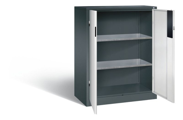C+P Werkzeugschrank Acurado, H1200xB930xT500mm, Farbe: Anthrazitgrau / Lichtgrau, Muldengriff, 8521-052 S10234