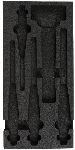 SW-Stahl Schaumeinlage, unbestückt, für Z3013-35, Z3013-EINLAGE35