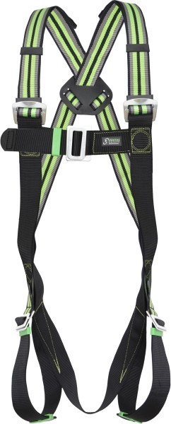 Kratos Auffanggurt mit 1 Auffangpunkt, Schulter- und Oberschenkelgurte, FA1010800