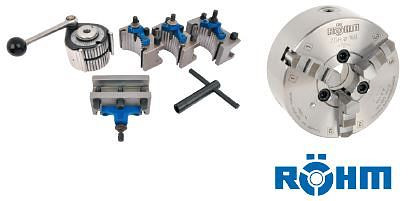 ELMAG Universal-Drehmaschine, PREMIUM CU 630 RD - Vario Spitzenweite 1500mm-, inklusive Röhm-Drehfutter, 88640