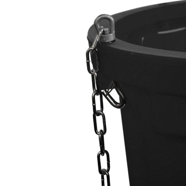 STEIN HGS Kette mit Haken, silber, Stahl, verzinkt, 80487.0001