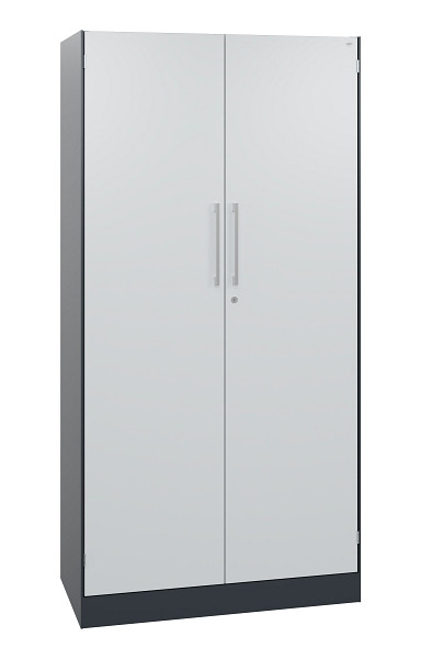 C+P Flügeltürenschrank Asisto, H1635xB800xT435mm, 7016/7035, 141013-000 S10143