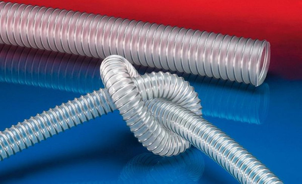 Norres Absaug- und Förderschlauch, AIRDUC® PUR-INOX 351 MHF-AS, Durchmesser: 200 mm, 351-0200-1018-0000001000