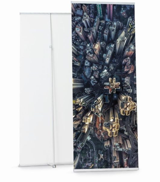 Showdown Displays L-Banner Telescopic 80x160-220cm, LB080